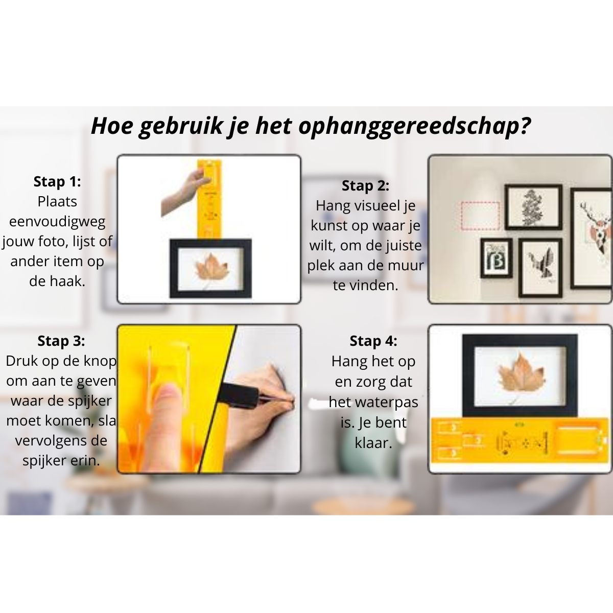 Picture Hanging Tool-50% Korting!